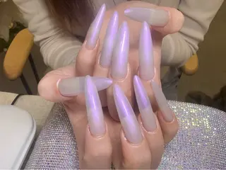 ロング Yu  Ki ネイルのネイルデザイン