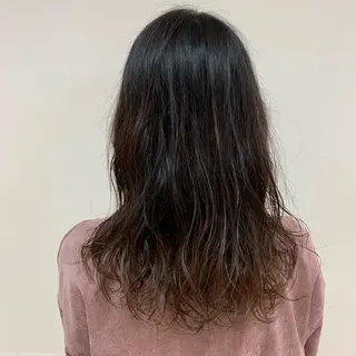 セミロング カラー パーマ ヘアアレンジ 【Sweep】おじま のぞみのヘアスタイル