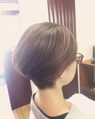 ショート 菊池 邦之のヘアスタイル