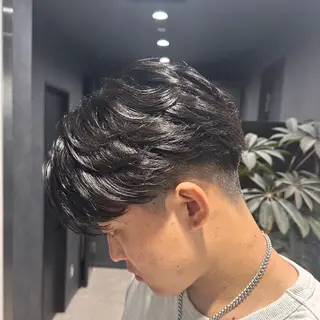 パーマ メンズ 🔥フェザーパーマ 特化🔥勇斗のヘアスタイル