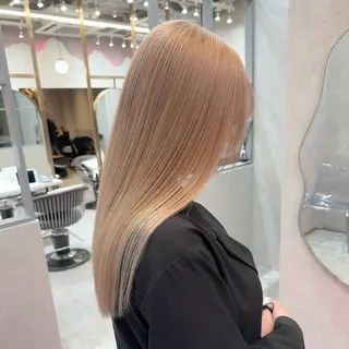 カラー nao 艶カラー🌙* :ﾟのヘアスタイル