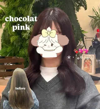 カラー ⟡.· 夏妃 .·⟡のヘアスタイル