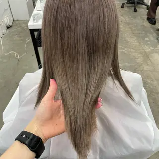 セミロング カラー 🧡艶髪ちゅるん髪 🫧🧡YUKI❄️のヘアスタイル