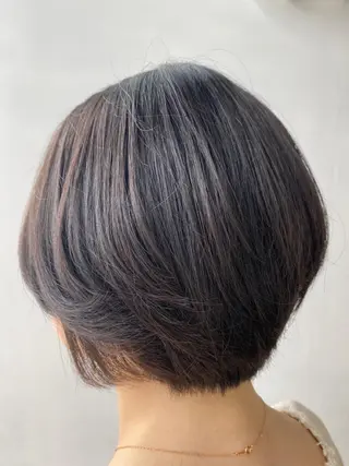 ショート マツモト シゲキのヘアスタイル