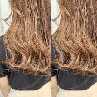 ロング カラー 心斎橋韓国ボブ 好原良真のヘアスタイル