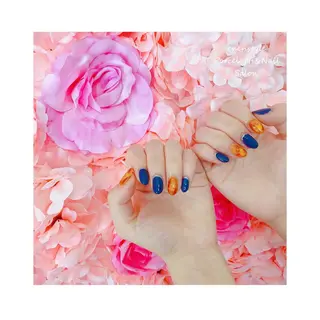 ミディアム ネイル 👑enen style👑のネイルデザイン