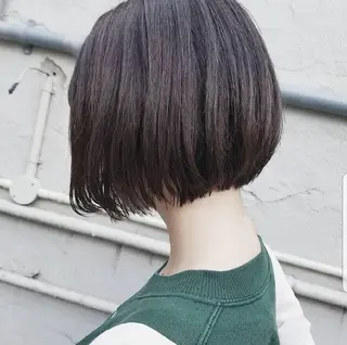 ショート 🙃 透明感カラー/ボブのヘアスタイル