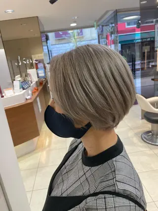 ショート カラー ヘアアレンジ 【Sweep】おじま のぞみのヘアスタイル