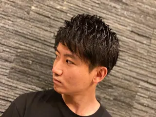 ショート メンズ 浅見 天翔のヘアスタイル