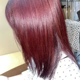 セミロング 神谷 亜結美のヘアスタイル