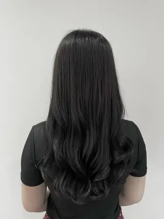 ロング カラー 似合わせスタイル🪮 🌿まなべさとみ🌿のヘアスタイル