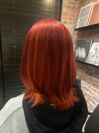 ミディアム rin 🖤〈大宮〉のヘアスタイル