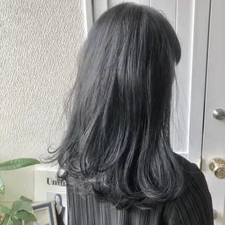 セミロング カラー 江上拓郎/ショート /酸性ストレートのヘアスタイル