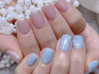 ネイル 🐳彩羽チップ 長さだし専門🐳のネイルデザイン
