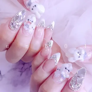 ネイル 梅田🦄中崎町🩵 u n o 0 1のネイルデザイン