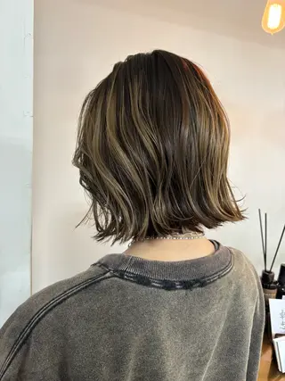 ミディアム カラー takada kohのヘアスタイル