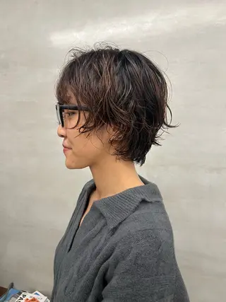 ショート サカモト ナオミのヘアスタイル