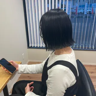 ショート カラー うる艶カラー asukaのヘアスタイル