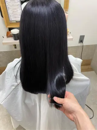 ロング 美髪クリエーター テラダタエコのヘアスタイル