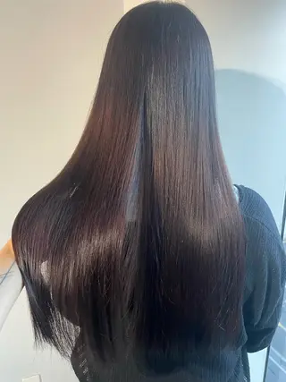 ロング ヘアアレンジ 透明感カラー/推しカ ラー☁️JURAのヘアスタイル
