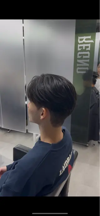 ショート メンズ 榮 祈和人のヘアスタイル