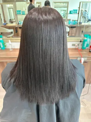 ロング 清瀬駅/痛ませない 縮毛矯正/山崎のヘアスタイル