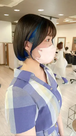 ショート カラー 🫧ヒシダアキ taboo.i🫧のヘアスタイル