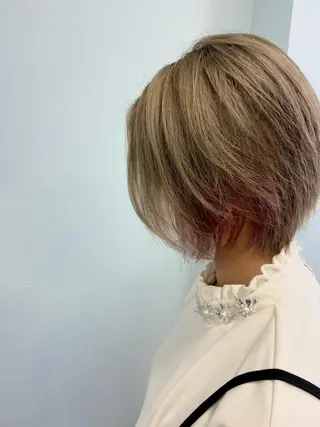 ショート Lepps れいなのヘアスタイル