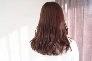 セミロング ✅ケアブリーチ✅ トヨオカ ノブヒデのヘアスタイル