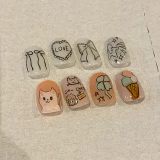 ネイル melty 神宮前/ fuukaのネイルデザイン