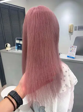 ロング カラー 韓国ハイトーンカラー kana♡のヘアスタイル