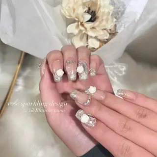 ネイル Blanche mimi.u_aのネイルデザイン