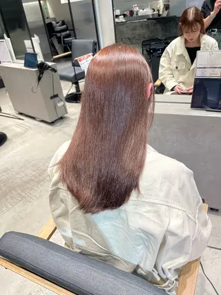 ロング カラー カット／ブリーチ🐏 モデル募集中 ナナホのヘアスタイル