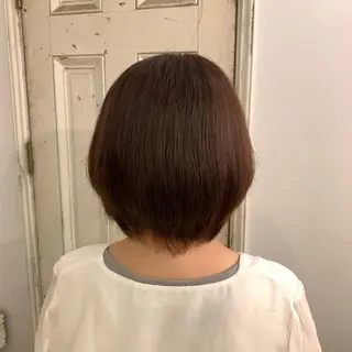 ミディアム カラー 湯川 未咲希のヘアスタイル