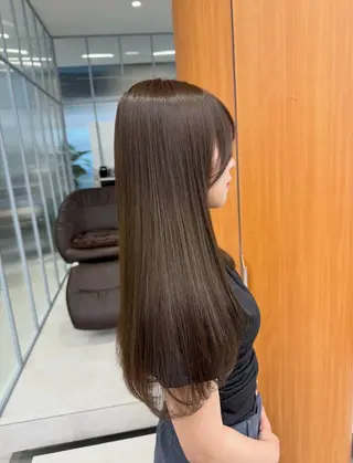 カラー 艶髪/透明感カラー /ゼンのヘアスタイル