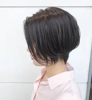 ショート カラー 嶋佐 昌大 シマサマオのヘアスタイル