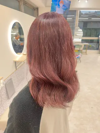 セミロング ナチュラルヘア🦋 のの  YECCAのヘアスタイル
