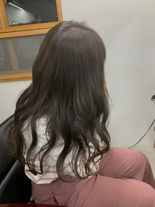 ロング Ririkoボブ 透明感カラー🤍のヘアスタイル