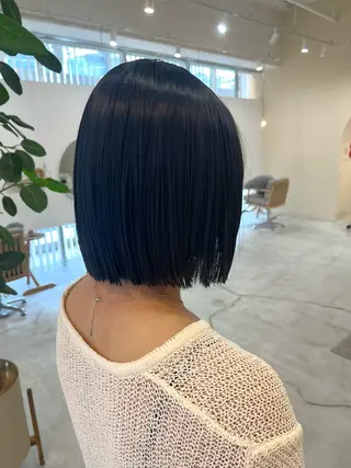 ミディアム 山口 愛結のヘアスタイル