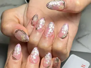 ネイル さくら💮💮 【オフ無料】のネイルデザイン