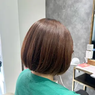 ミディアム カラー 似合わせボブ 🌻 北澤七海のヘアスタイル