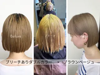 ショート SARAJU 仁川店【カラー特化】のヘアスタイル