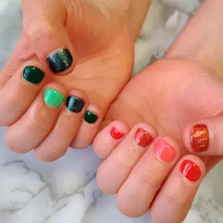 ネイル ジェヌインネイル 河内のネイルデザイン