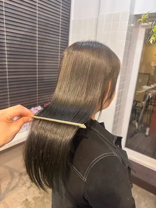 ロング 🦢パーマモデル募集 中🦢AI🫧のヘアスタイル