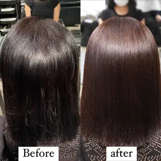 ミディアム 🌈新宿/縮毛矯正/ 髪質改善/福原🌈のヘアスタイル