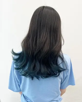 カラー ロング 【公式】amble luxe 中野のヘアスタイル