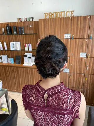 ヘアアレンジ ☪︎⋆ hair & eye yuka˚✩のマツエク・マツパデザイン