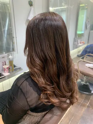 パーマ デジタルパーマ🫧 韓国風ヘア🫧サクラのヘアスタイル