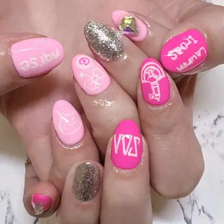 ネイル I_p4ce 🍊あい🍊のネイルデザイン