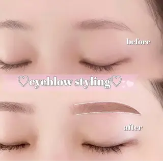 アイブロウ Yuueye AMIのマツエク・マツパデザイン